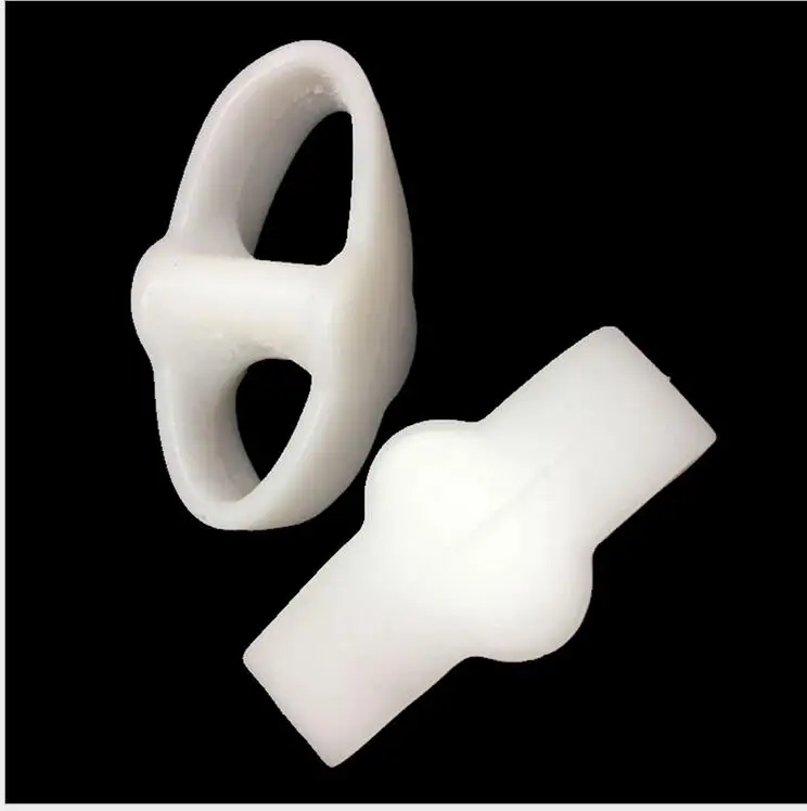 

Thumb valgus Hallux valgus Corrector Silicone toe Big toe Bone splitter Double ring toe separator