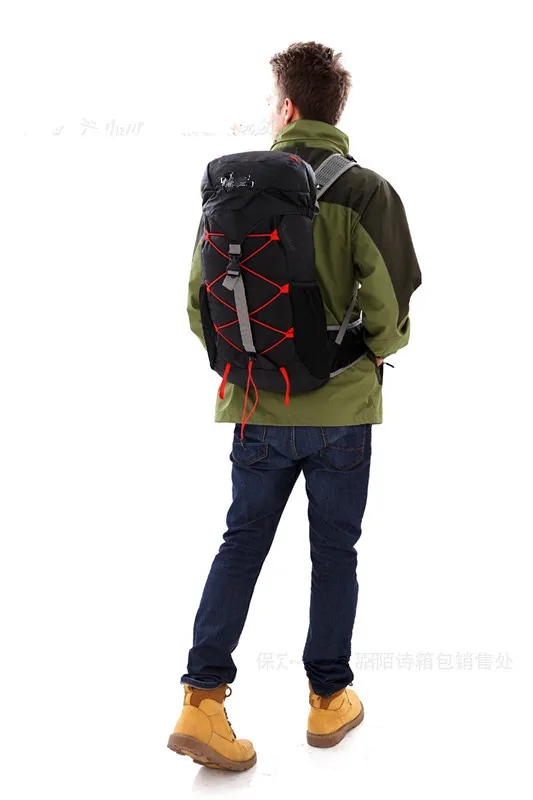 

35L men women Breathable Hiking Waterproof Ultralight Backpack Outdoor Travel Climbing Camping Nylon bags Shoulder 7 colors Bags