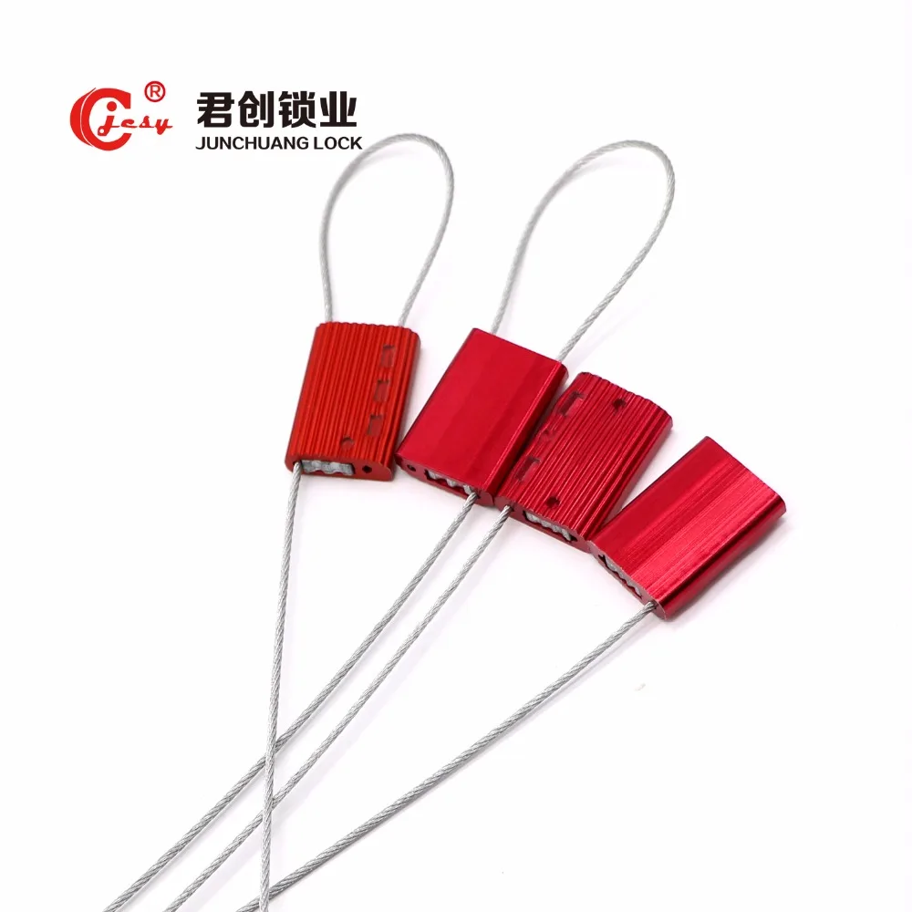 JCSY JCCS004 China 1.5mm Adjustable Steel Security cable wire seal 20pcs with ISO9001cable