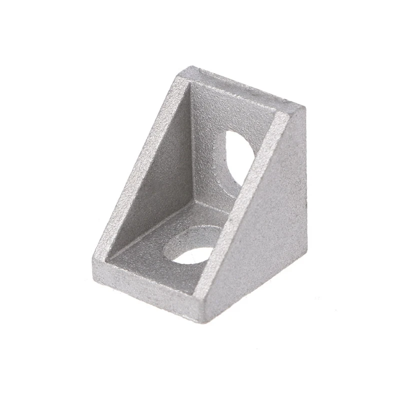

3D Printing Parts Corner Bracket Aluminum Connecting Fastener for 2020 Extrusion Series Extrusion 20x20x17mm Parts