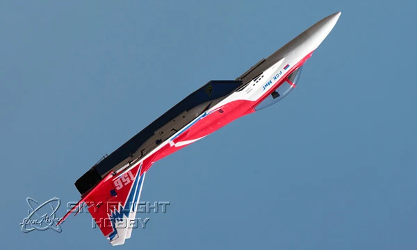 Skyflight LX модель двойной 70 мм 12 лопастей воздуховод вентилятор RC самолета jet MIG 29 PNP