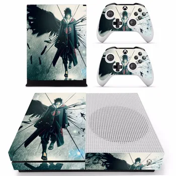 

Anime Naruto Sasuke Skin Sticker Decal For Microsoft Xbox One S Console and 2 Controllers For Xbox One S Skins Stickers Vinyl