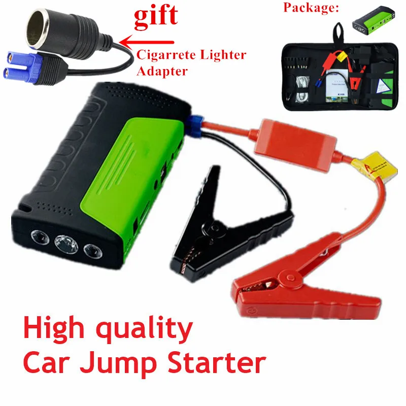 

2018 Emergency Car Jump Starter for Petrol Car 12V Portable Power Bank Starter Car start device Auto Battery Booster Charger