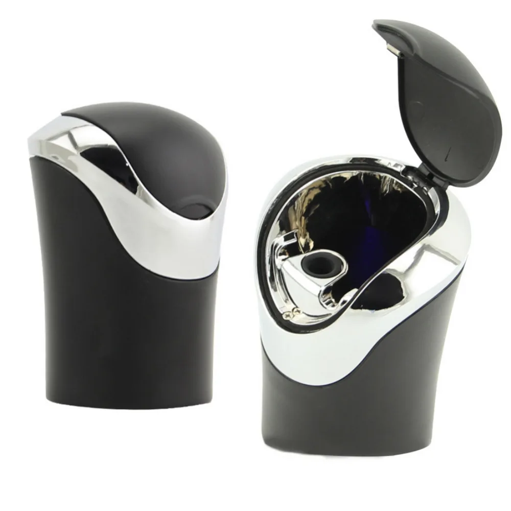 

Portable Auto Truck Cigarette Smoke Ash Holder Car Ashtray Cup with LED Light