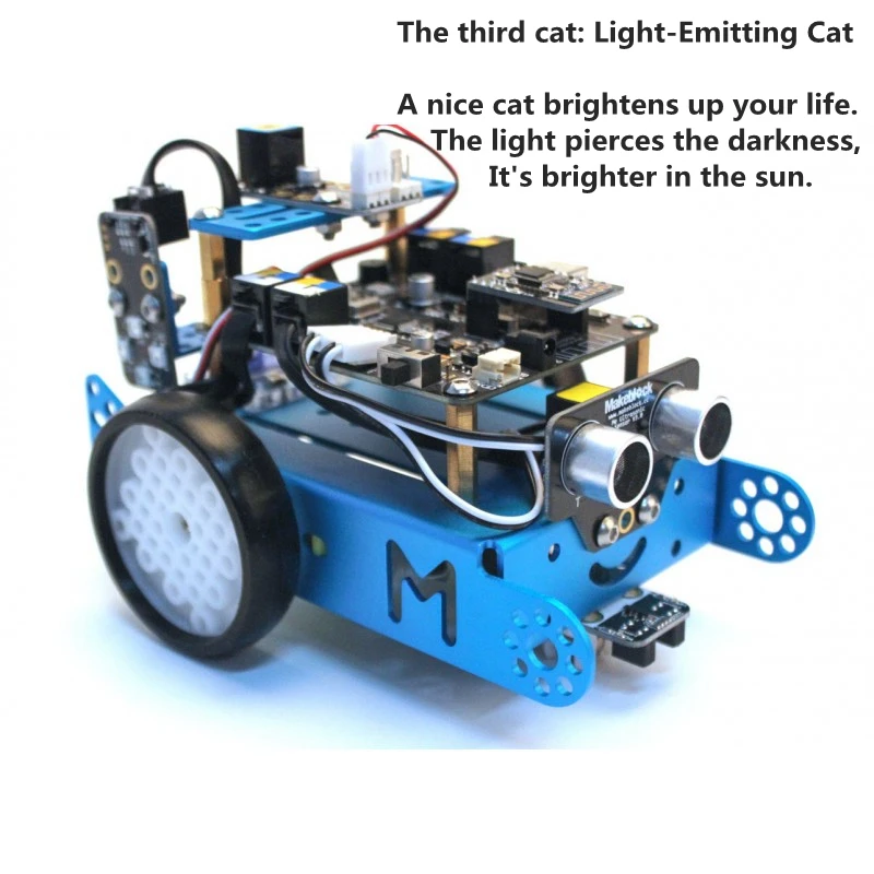 Makeblock DIY mBot дополнительный набор Обучающий робот набор строительный сервопривод Комплект игрушек