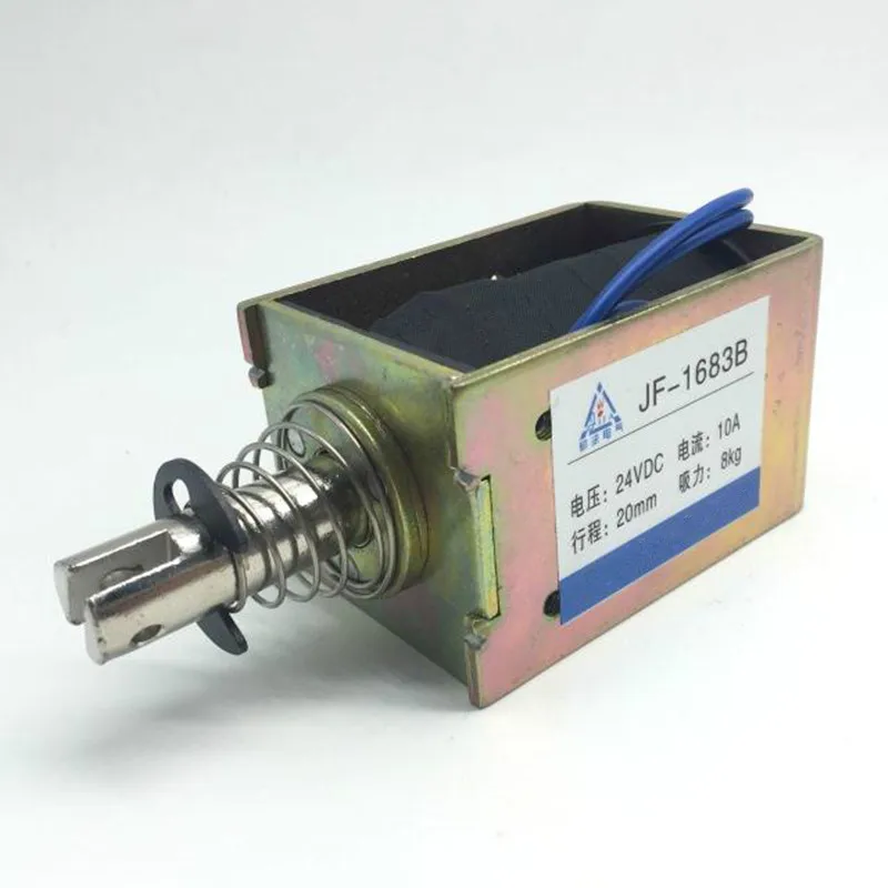 Électroaimant Solénoïde Push-Pull 12V 0.5A 55N - Uxcell JF-1564B - Neuf Pour Projets Électroniques
