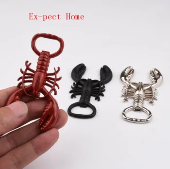

100pcs Lobster Shape Bottle Opener Beer Bottle Opener Cap Bottle Openers for Funny Gifts Bar Accessories Kitchen Tools