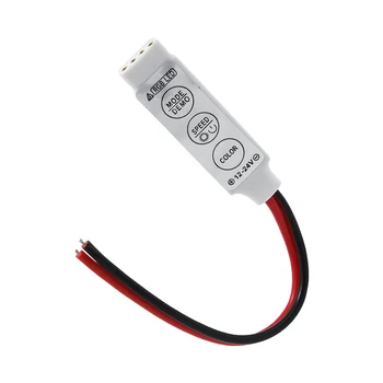 

RGB Controller Dimmer Switch 19 Dynamic Modes 20 Color DC 12V 24V 3 Keys for 5050 3528 5630 5730 Led Strip lamps Light