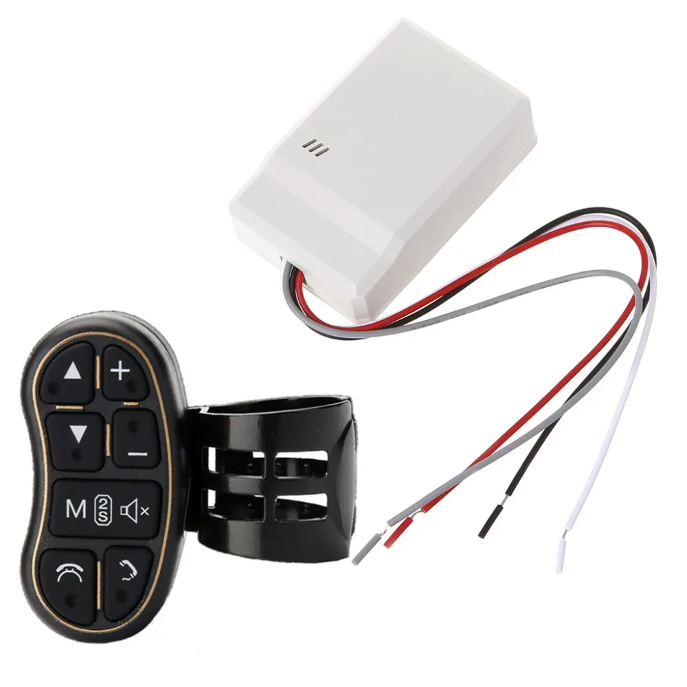 

Car-Styling Universal steering wheel controler with audio volume bluetooth control for DVD GPS unit radio