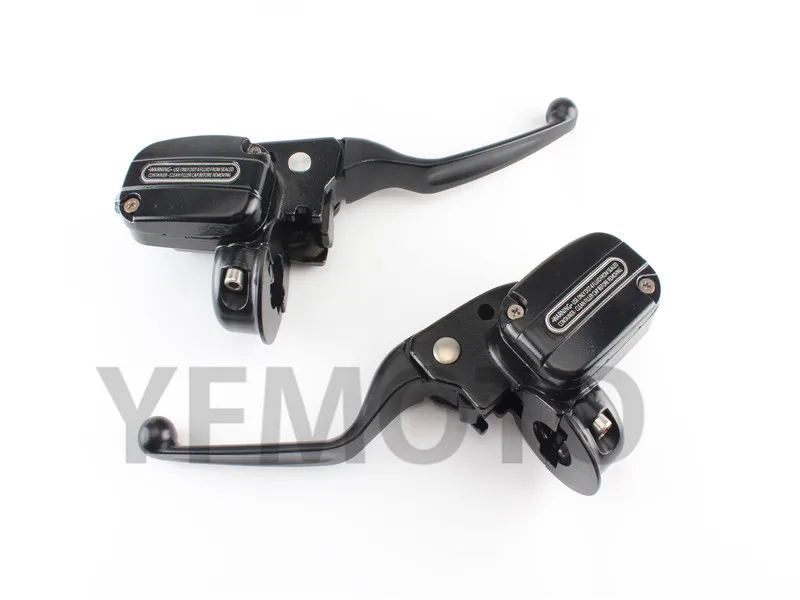 Motorcycle Hydraulic Brake Master Cylinder Clutch Levers For Harley