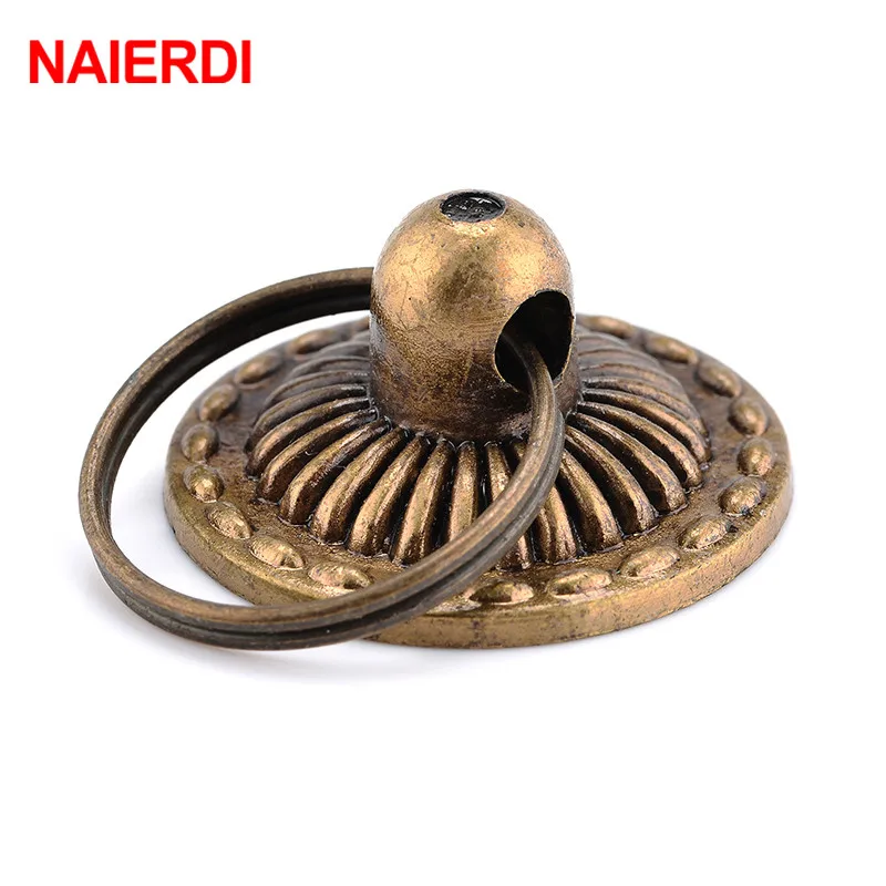 NAIERDI 10PCS Antique Retro Bronze Cabinet Knobs 30mm Cupboard Door Handles Vintage Wardrobe Furniture Jewelry Box Drawer Pull NAIERDI 10PCS Antique Retro Bronze Cabinet Knobs 30mm Cupboard Door Handles Vintage Wardrobe Furniture Jewelry Box Drawer Pull