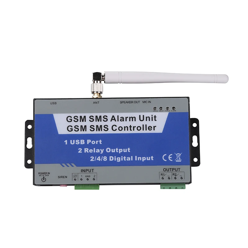 

KING Pigeon Quad-band Network Automation Remote GSM SMS Controller S130 2 Digital Inputs Remote Monitoring by Phone