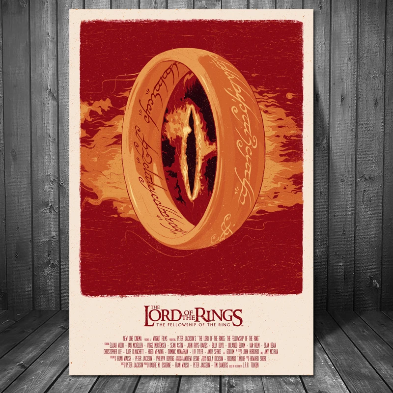 

Lord Of The Rings Magic Ring Art Canvas Painting Prints Bedroom Home Decoration Modern Wall HD Art Oil Painting Posters Artwork