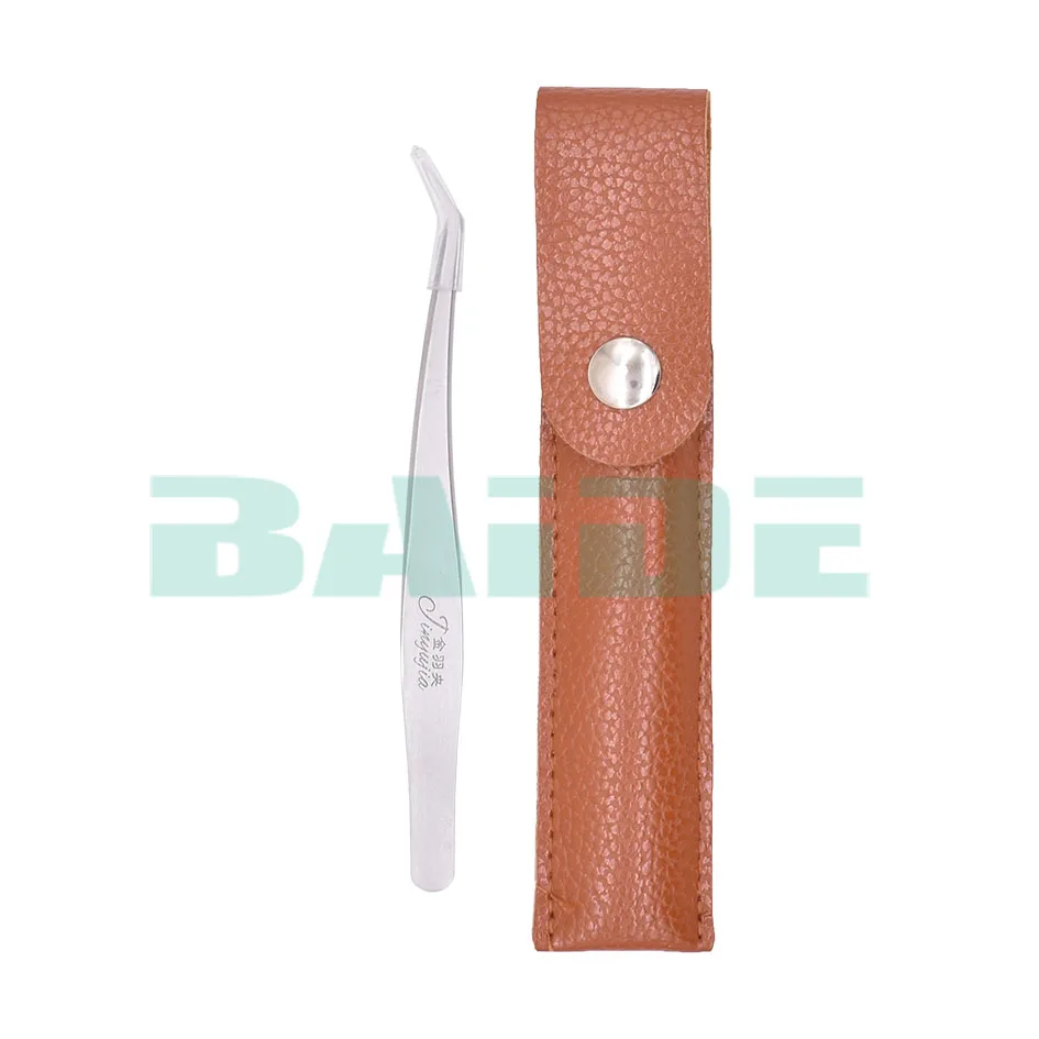 leather sheath Beauty tweezers