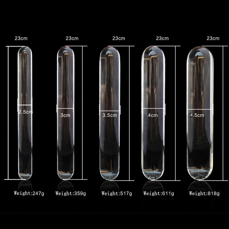 Большой анальный фаллоимитатор для стимуляции точки G|glass dildo big|glass dildotoys for |
