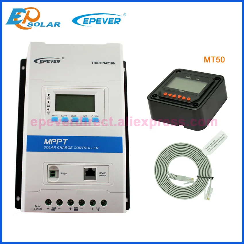 EPEVER® MPPT Solar Laderegler Tracer BN 10A 20A 40A 30A 12V//24V LED Display
