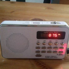 Мини цифровой аудио FM радио динамик Поддержка TF карта MP3 музыкальный плеер громкий динамик NK-Shopping