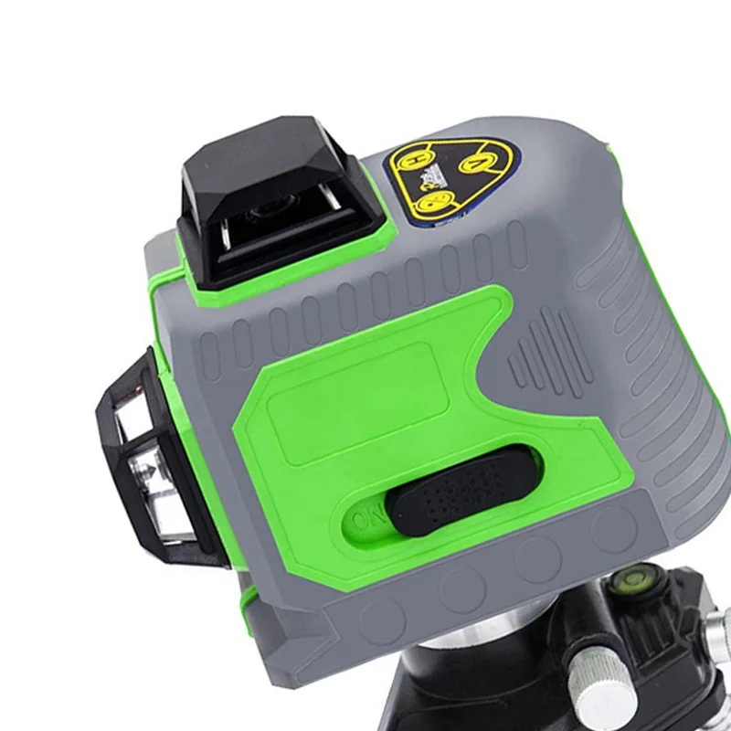 

New 12 Line 3D Infrared Ray Waterproof Self-Leveling Pivoting Base with Green Beam NE