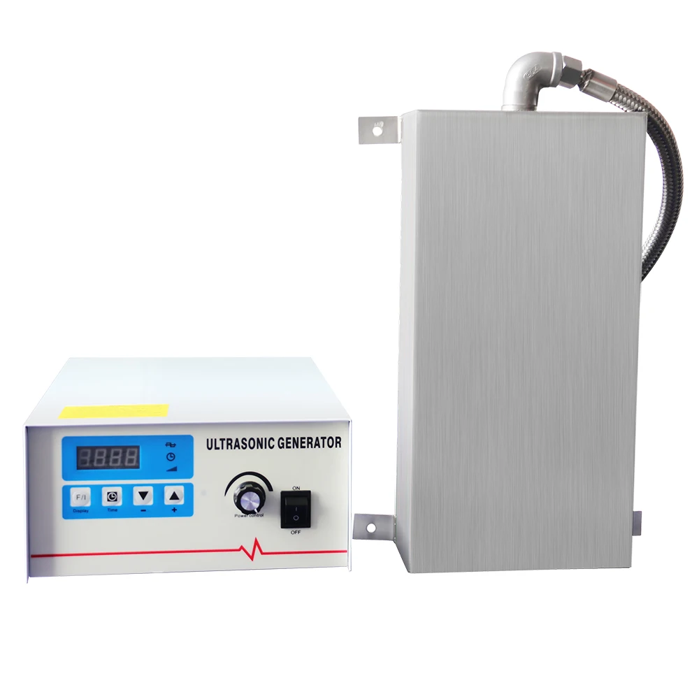 Industrial Ultrasonic Cleaner 2400W Immersion Vibration Generator Power Adjustment Mainboard Metal Parts Oil Rust Degreasing