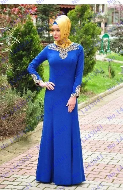 fitted kaftan dress