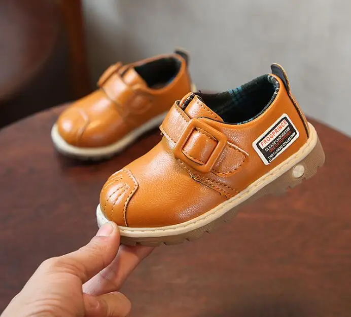 PU leather baby Boys shoes 2019 New Children's casual shoes soft Non