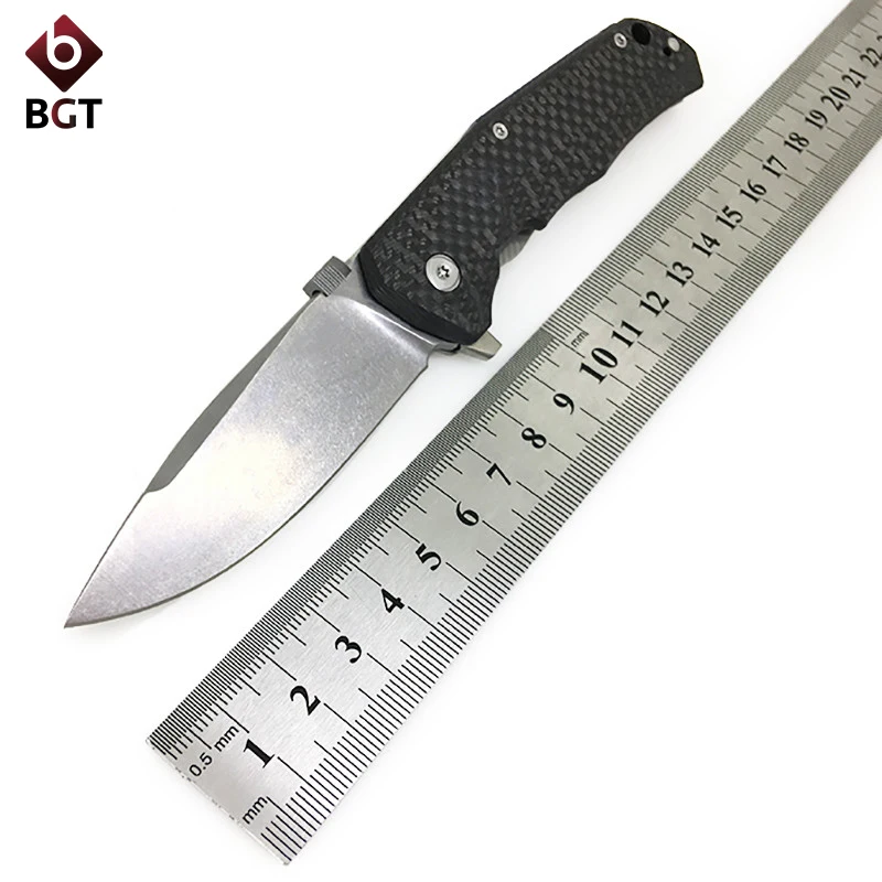 Тактический складной карманный нож BGT ручка из титановой стали M390 с тремя