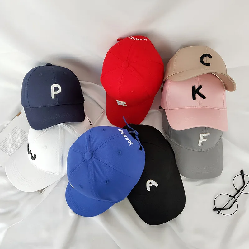 Letter Embroidered Baseball Cap Children Snapback Hip Hop Hat Boys Girls Summer Sun Hat Gorras Planas Enfants Casquette Gorras