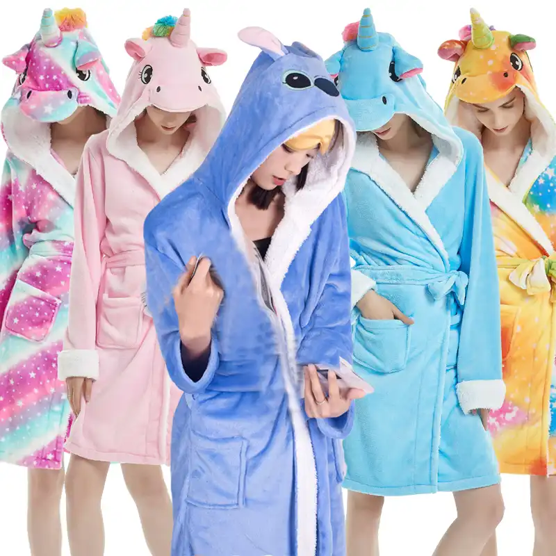 UK 16//18 Duckling Gown, Large Ladies Womens Girls Animal Character Duckling Novelty Night Gown Bath Robe Size UK 16-18