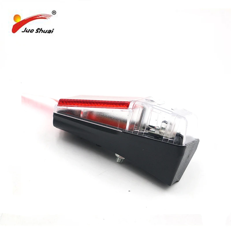 Discount Good Leds Battery Fender Bike Light Mount on the Mudguard Red Plastic Safe Warning Bicycle Taillight Bike Rear Light Flashlight 2