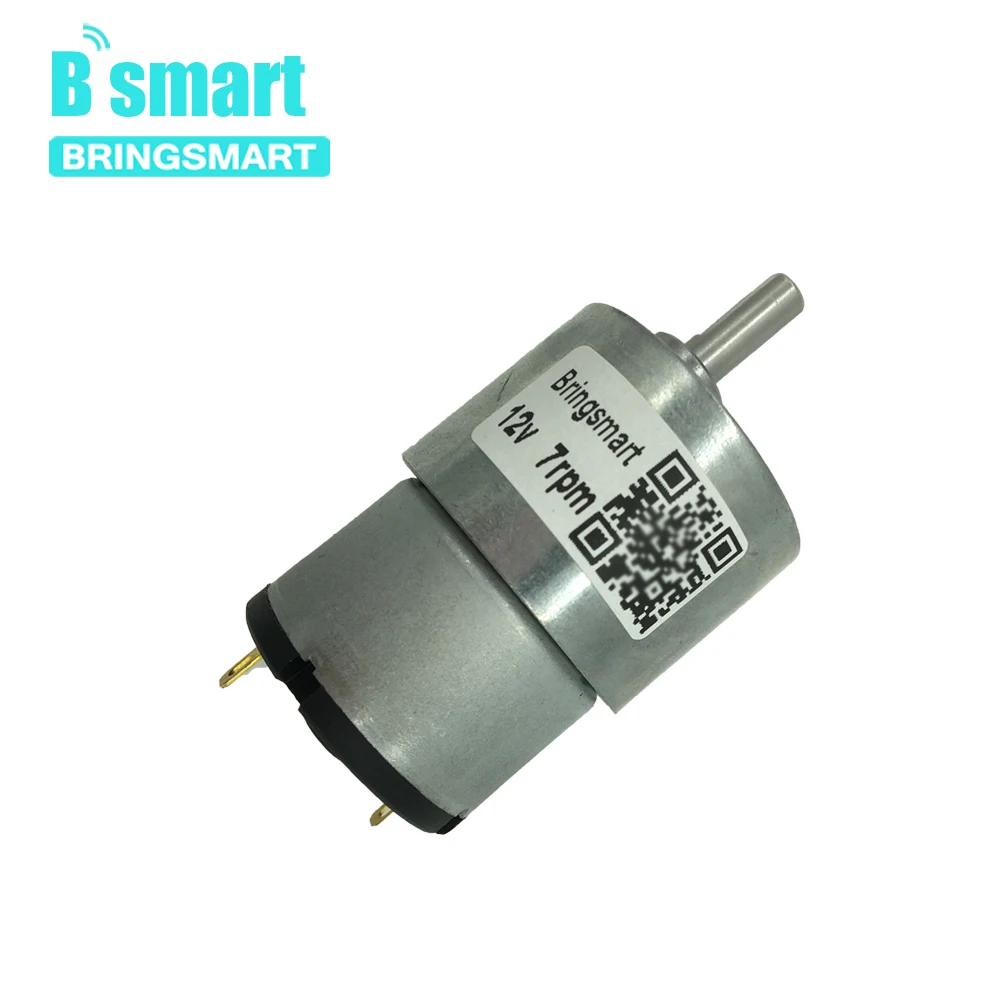Bringsmart JGB37 520 Small Reduction Motor With Gearbox Electric Motor