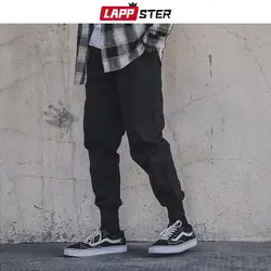 LAPPSTER уличная бегунов Брюки 2019 хип-хоп Красочные Брюки карго мужские Skatboard модные хаки спортивные брюки ретро черные брюки