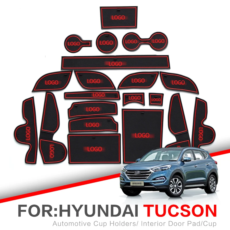 ZUNDUO коврики для ворот Hyundai Tucson TL 2016-2019 межкомнатные дверей пылезащитные воды