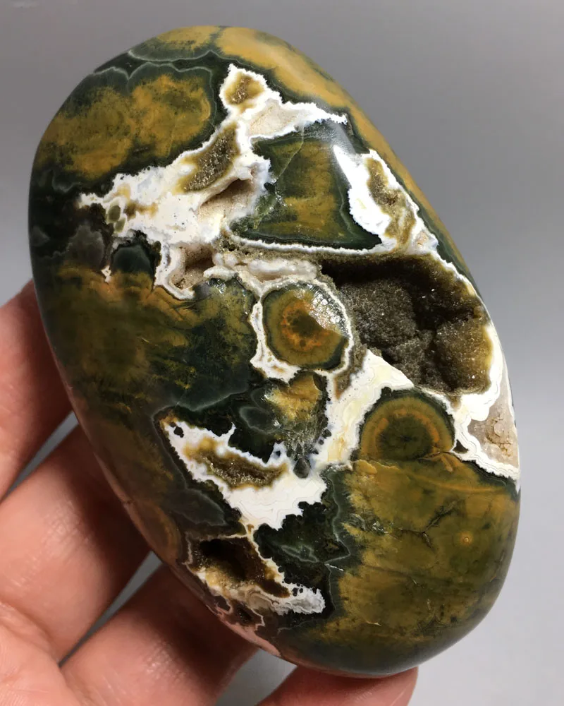 

216g Natural ocean jasper crystal for healing crystals healing stones