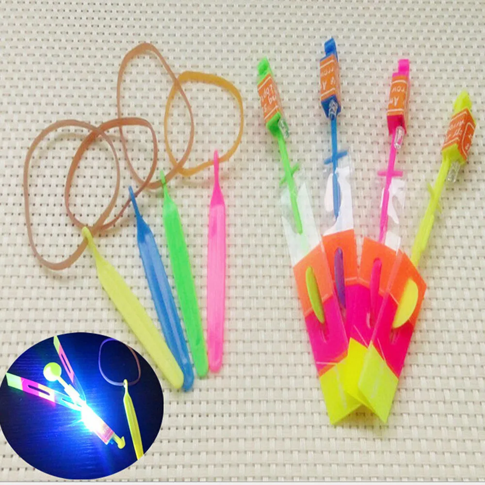 2*LED Light Up Flashing Glow Flying Dragonfly For Party Toys Kids Gifts 