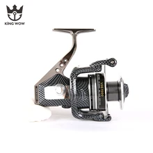 Черный цвет SSG спиннинговая рыболовная Катушка 12+ 1BB Подшипник 1000-7000 серии металлическая спиннинговая Катушка лодка рок Карп рыболовные колеса снасти