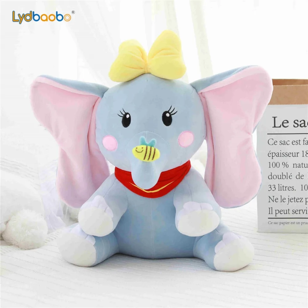 

2019 New Cute Dumbo Elephant Plush Toys Soft Appease Pillows Stuffed Doll For Kids Christmas Gift Or Collection Home Decoration