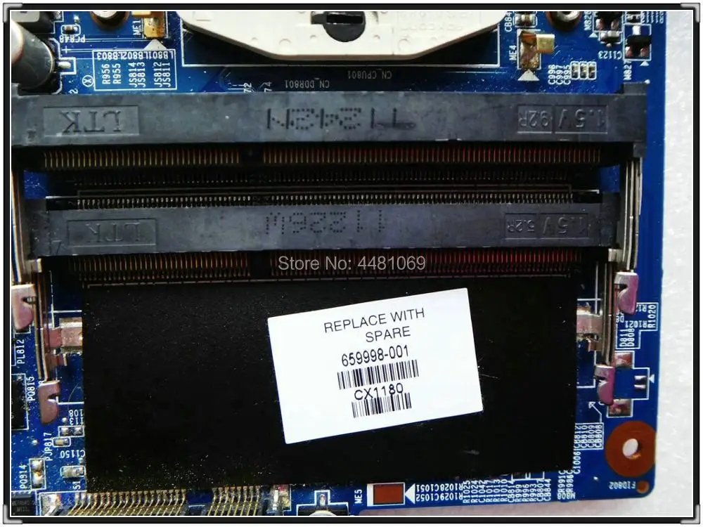  for HP DV6 DV6-6175CA DV6-6000 NOTEBOOK 659998-001 641487-001 659147-001 HPMH-41-AB6200-D00G HM65 L