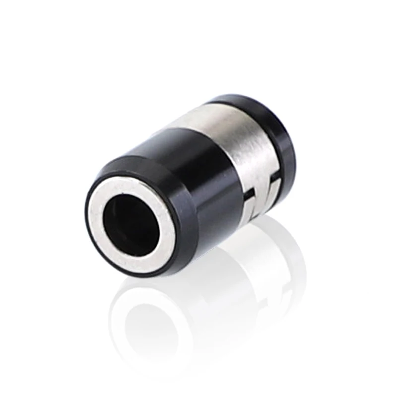 

1 piece Aluminum Alloy Silver Screwdriver Ring 6.35mm hole Magnetic Tools Accessories Replacement Hand Tool Part