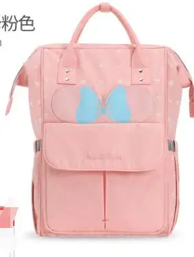DISNEY рюкзак для мам пеленки для беременных подгузник сумка большой емкости сумка материнская инвалидные коляски Детская сумка для мамы большой емкости - Цвет: 3