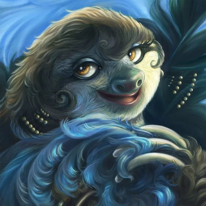 Full Square 5D DIY Diamond Painting sloth Embroidery Cross Stitch