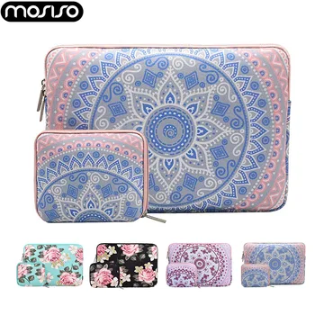 

MOSISO 11 12 13 13.3 14 15.6 inch Laptop Canvas Sleeve Bag Case for Macbook Air Pro Retina 13 15 Surface Pro Acer Dell HP 2019