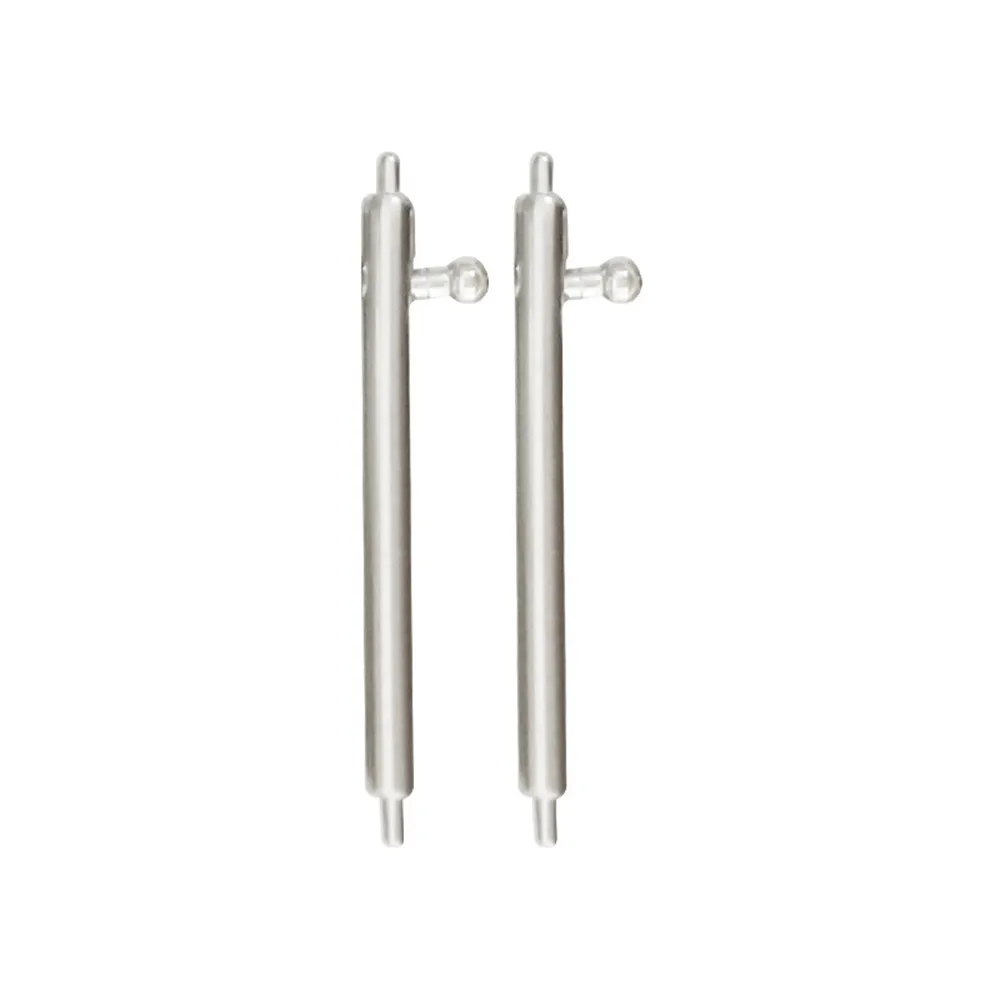 

2PC Stainless Steel Strap Band Connector Adapter For Samsung Galaxy watch 42mm Smart watch Replacement accessories