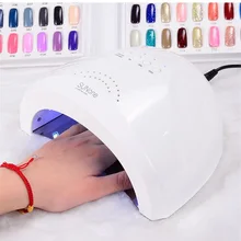 Sunone 24/48 Вт УФ лампа для ногтей сушилка 365+ 405nm свет 5S 30С 60С сушка для ногтей и гель для ногтей для Полимеризации Гель-лака ногтей сушильная машина