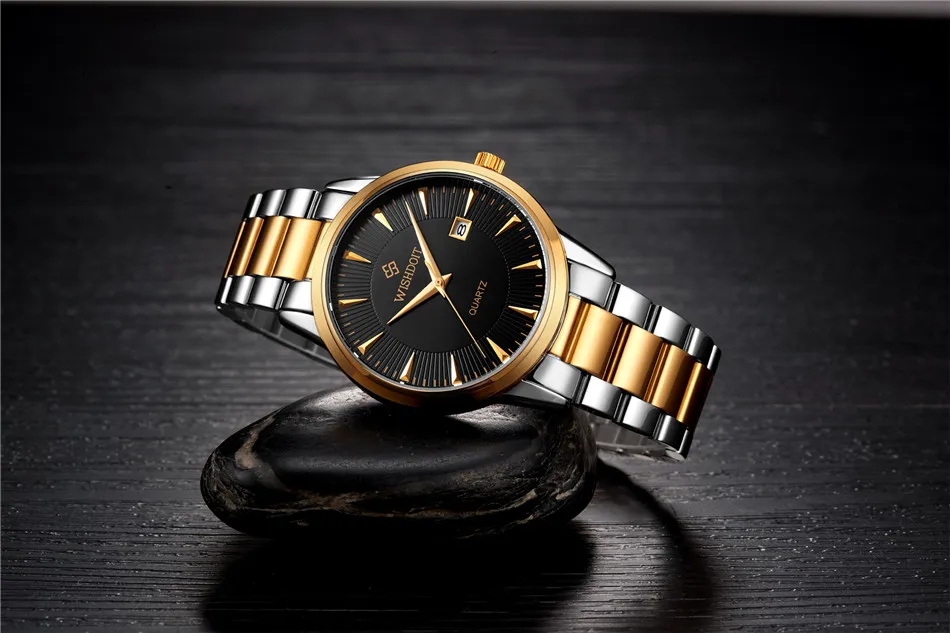 WISHDOIT Топ Модный бренд часы Для мужчин кварцевые спортивные Наручные часы Роскошные Нержавеющая сталь XFCS Для мужчин s часы Relógio Masculino