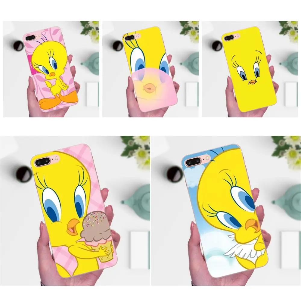 

Yellow Bird Cartoon Tweety Soft Case Capa Cover For Galaxy J1 J2 J3 J330 J4 J5 J6 J7 J730 J8 2015 2016 2017 2018 mini Pro
