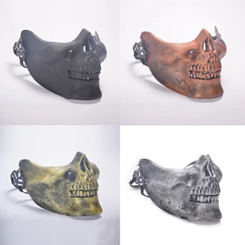 

New Scary Skeleton Skull Games Mask Masquerade Masks Protective Games Battlefield Shield Accessories Party Supplies Wedding