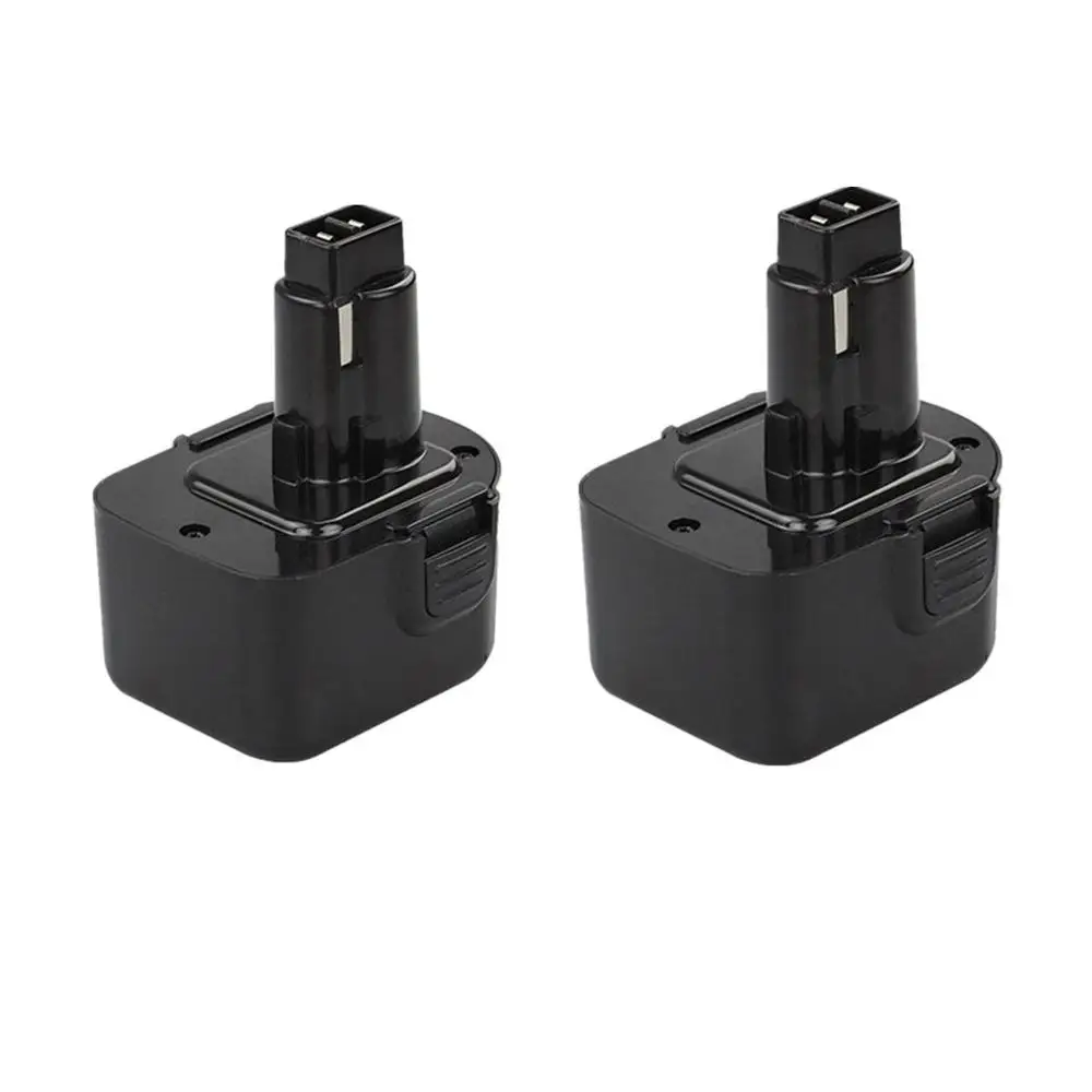 

High Quality Eleoption 2 pcs 12V 2.0AH Battery for DC9071 DW9071 DW9072 DW953 DW965 DW972 Cordless Free Shipping