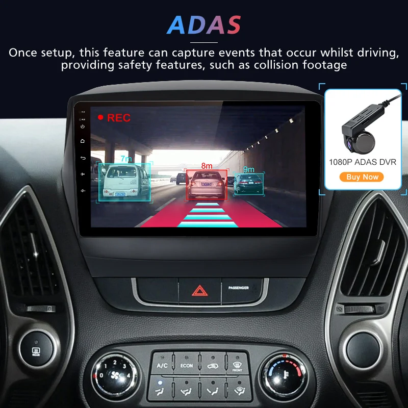 Excellent AWESAFE 2 din Android 8.1 Car Radio Multimedia video player gps navigation For Hyundai IX35 Tucson 2 LM  2011 2012 2013 2014 4
