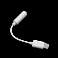 Kebidu mini słuchawki zestaw słuchawkowy kabel głośnikowy Audio Adapter na kabel do konwertera USB 3.1 typu C 3.5 MM Adapter dla nowego Macbook LG G5