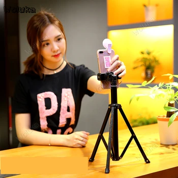 

Support stand phone live selfie bracket desktop portable shrink tripod horizontal vertical full body photo shoot CD50 T10